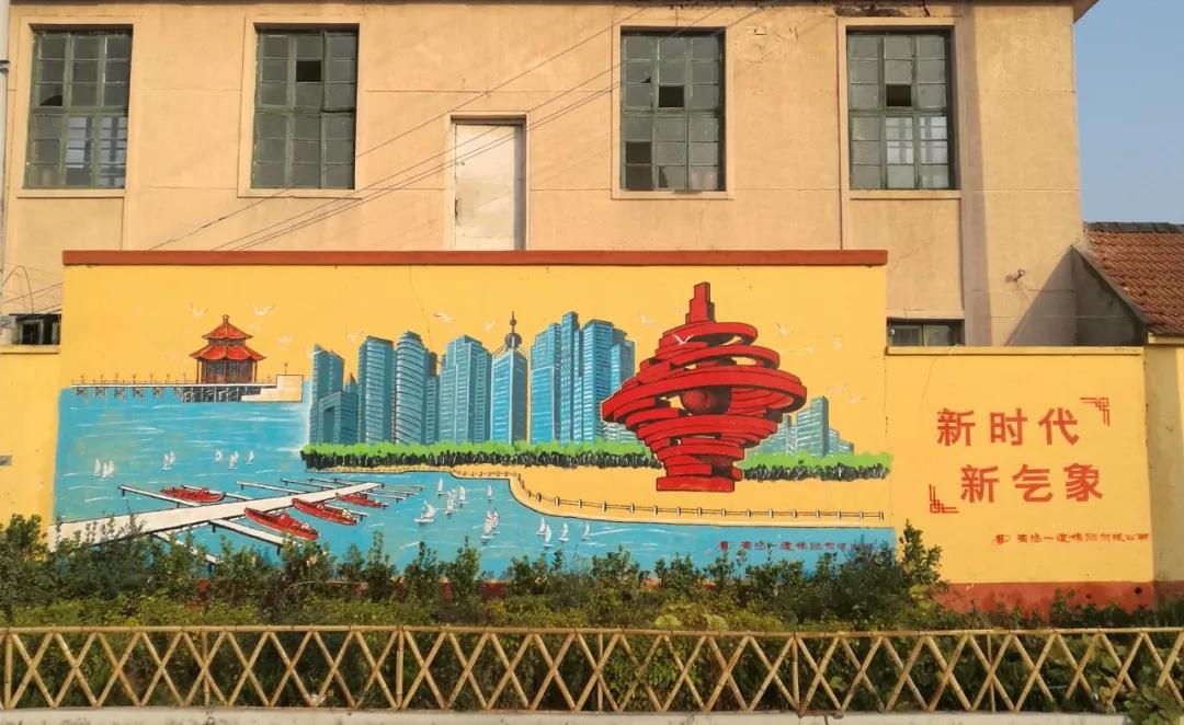 画面无声却有意 文化街道美乡村——明发国际帮扶建设美丽新农村